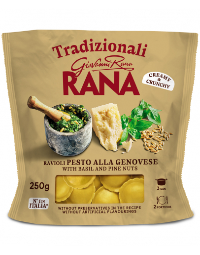 Ravioli s bazalkovým pestom 250g