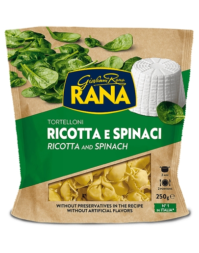 Tortelloni Ricotta e Spinaci 250g