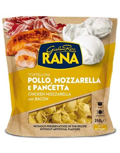 Tortelloni Pollo, Mozzarella e Pancetta 250g