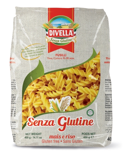Gluten-free Fusilli 400g - corn/rice