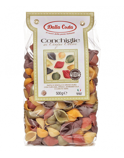 Conchiglie ai Cinque Colori 500g