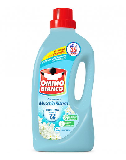 OMINO BIANCO Detersivo Muschio Bianco 1400ml - 35 dávok