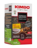 KIMBO Cialde Compostabili - Espresso Napoletano, 15 cialde