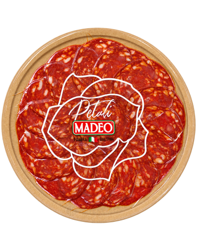 Lístky pikantnej salámy Ventricina 90g Madeo Lístky pikantnej salámy Ventricina 90g Madeo