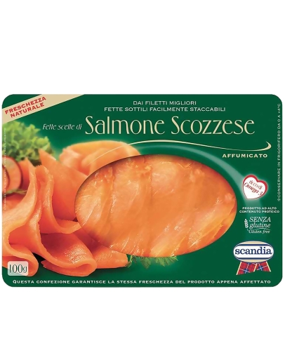 Salmone Scotia Affumicato 100g