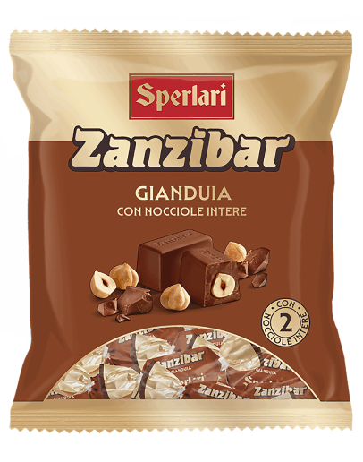 ZANZIBAR čokoláda Gianduia 117g Sperlari