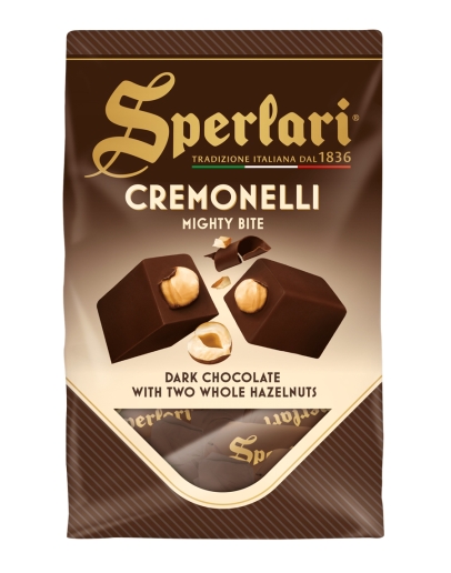 Cremonelli Dark chocolate & Hazelnut 125g