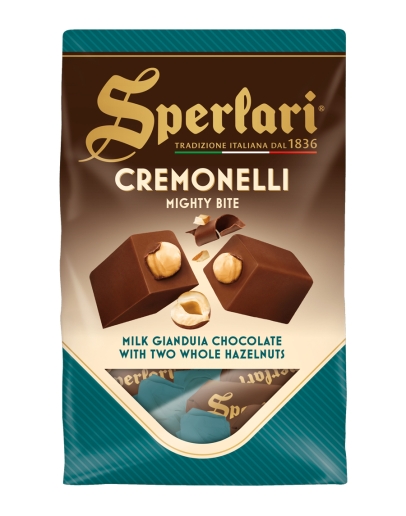 Cremonelli milk gianduia chocolate hazelnut 125g
