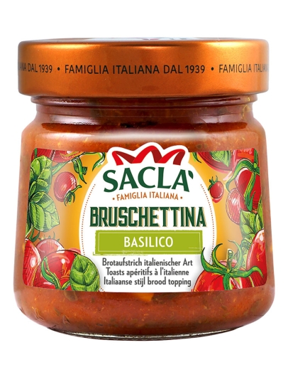 Bruschettina Basilico 190g
