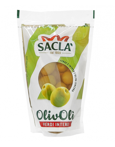 Olivy zelené celé 185g
