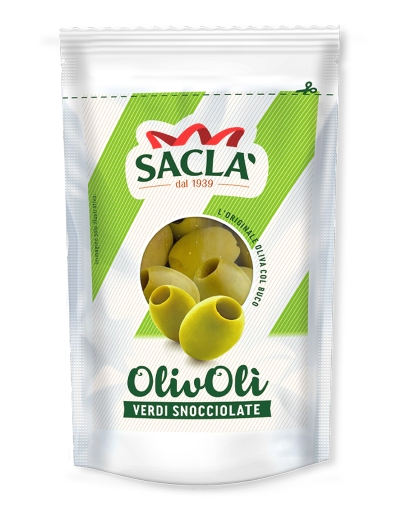Olive verdi snocciolate 185g
