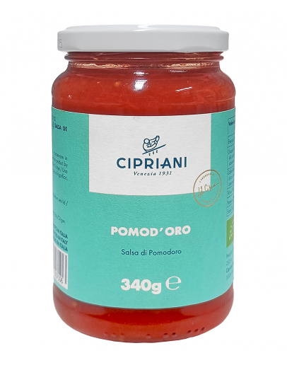 Paradajková omáčka 340g BIO CIPRIANI