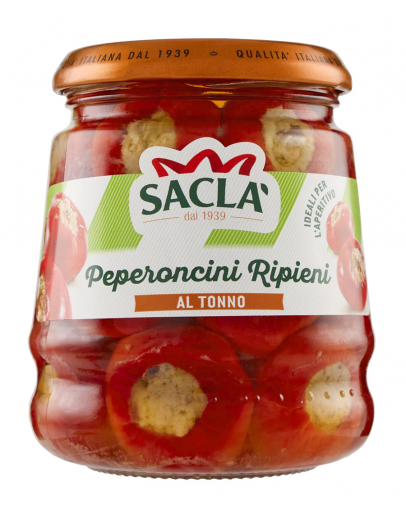 Peperoncini Ripieni al Tonno 280g