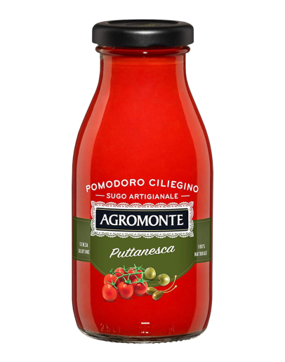 Sugo artigianale Puttanesca 260g Agromonte Sugo artigianale Puttanesca 260g Agromonte