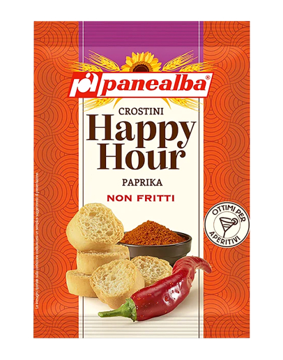 Crostini Happy Hour s paprikou 50g Panealba Crostini Happy Hour s paprikou 50g Panealba