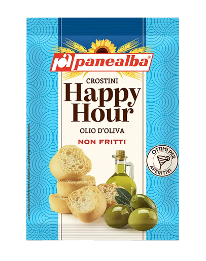Crostini Happy Hour s olivovým olejom 50g Panealba