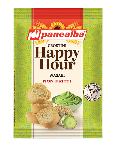 Crostini Happy Hour s wasabi 50g Panealba