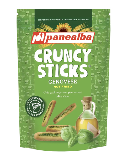 Cruncy Sticks Janovské pesto 75g Panealba Cruncy Sticks Janovské pesto 75g Panealba