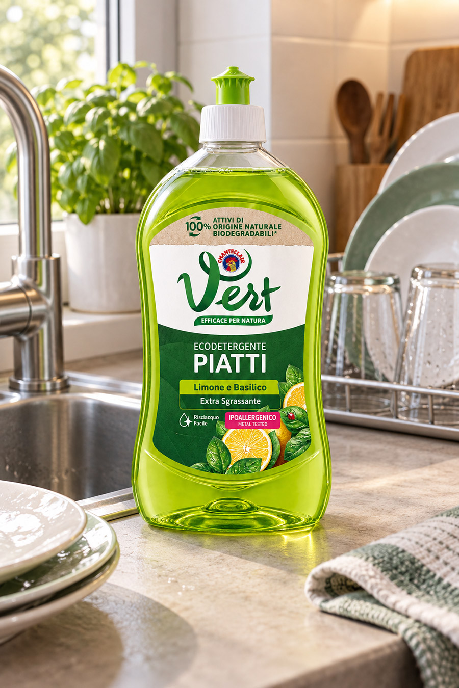Chanteclair Vert Piatti al Limone e Basilico