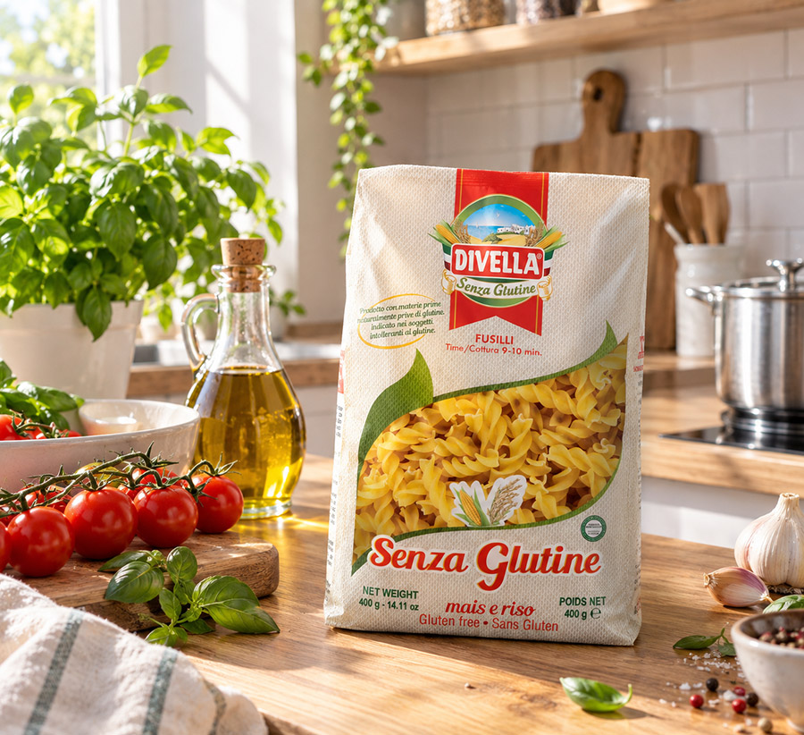 Divella Fusilli bezlepkové