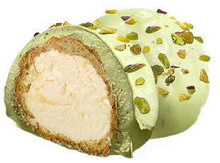 Profiteroles al Pistacchio